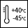 -45℃ ~ +40℃