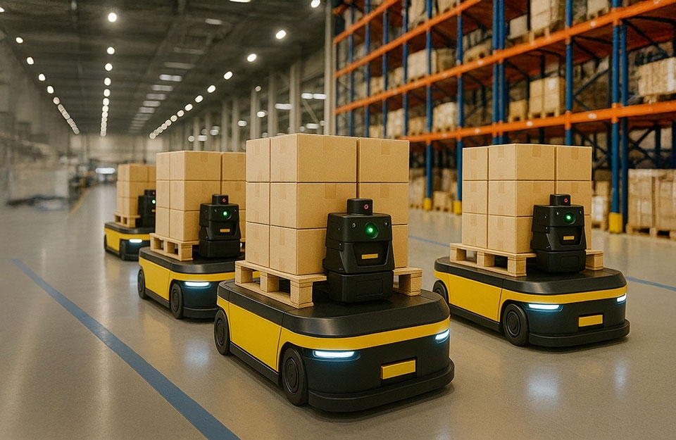 AGV (Automated Guided Vehicle) – The Core of Smart Logistics Innovation! QLight, at the Heart of Smart Logistics