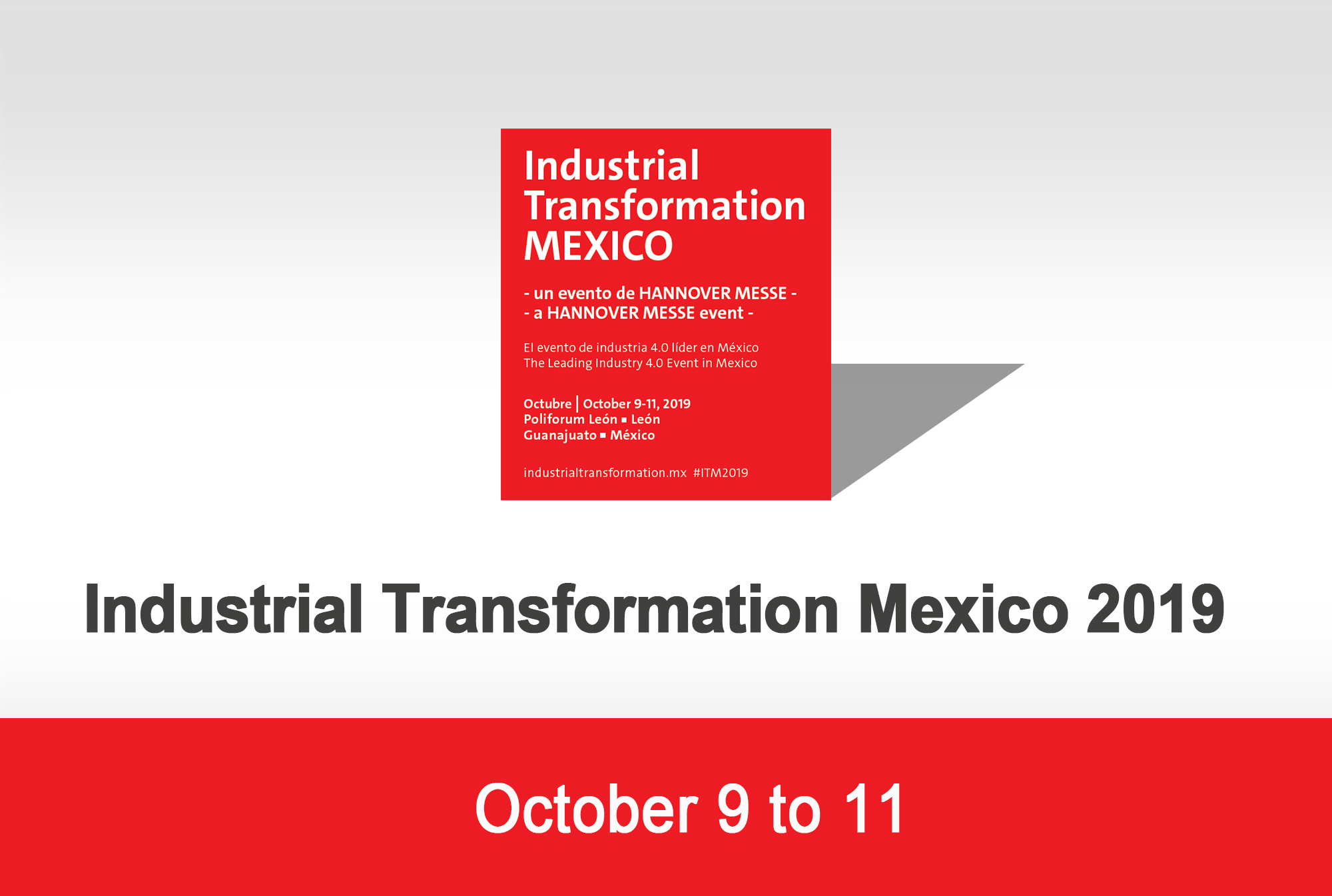 Qlight exhibits at Industrial Transformation Mexico 2019