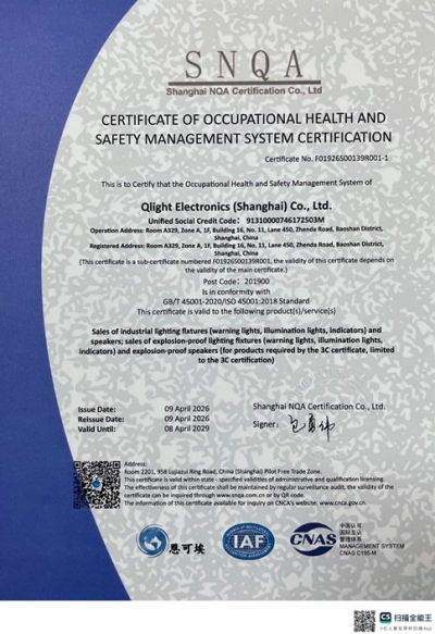 ISO45001 - SHANGHAI