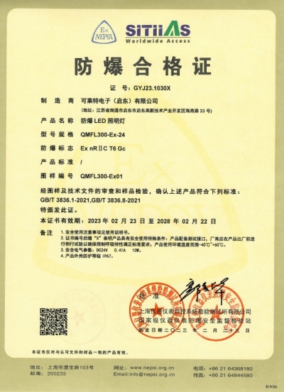 QMFL300-Ex (Chinese)