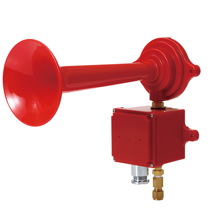SANA200, Vessel/Industrial application Air Horn, High volume Horn, Audible  Alarm-Qlight