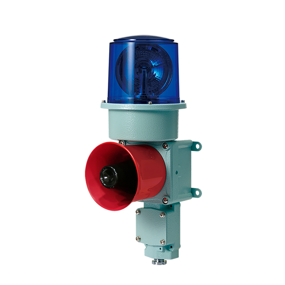 63957 - SDLR-WS-120-R - TORRETA GIRATORIA CON SONIDO ROJA 120V