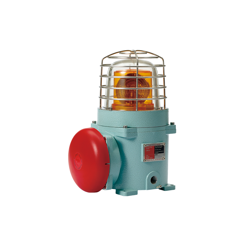 SEBA 防爆/耐圧防爆型 回転警光灯&アラームベル、ベル付着警光灯