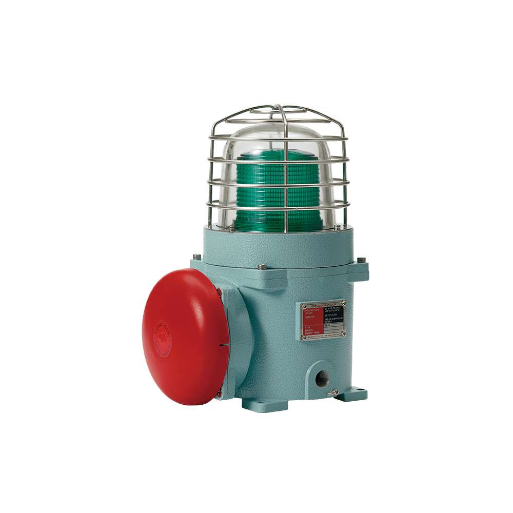 SEBAS Ex-proof Warning/signal light & Alarm bell combination