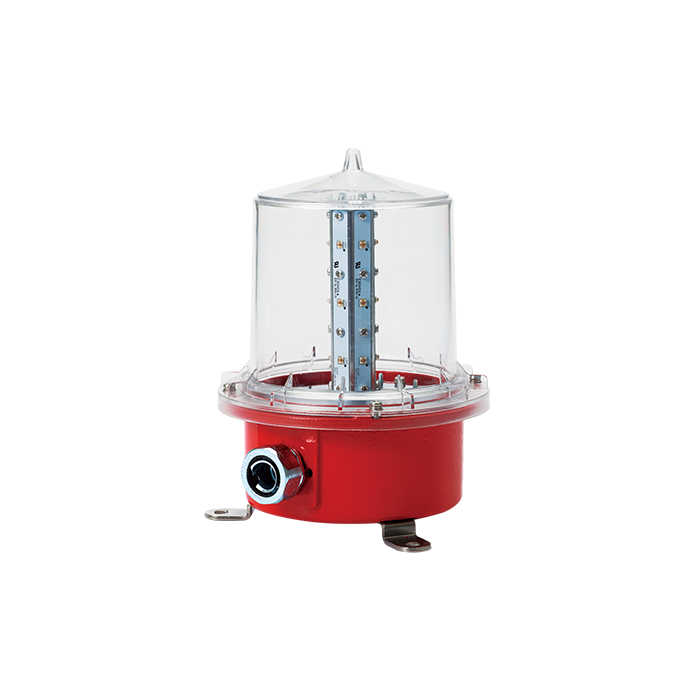 63765 - SAOL3P-AC-R - TORRETA DE OBSTRUCCION CON PEDESTAL 30W 120VAC