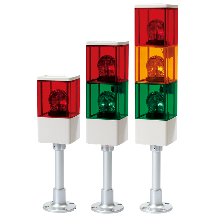 63303 - SJP-1 - COLUMNA CUADRADA VERDE 120VAC