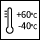 -40℃ ~ +60℃